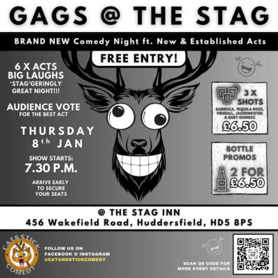 comedy night at the stag